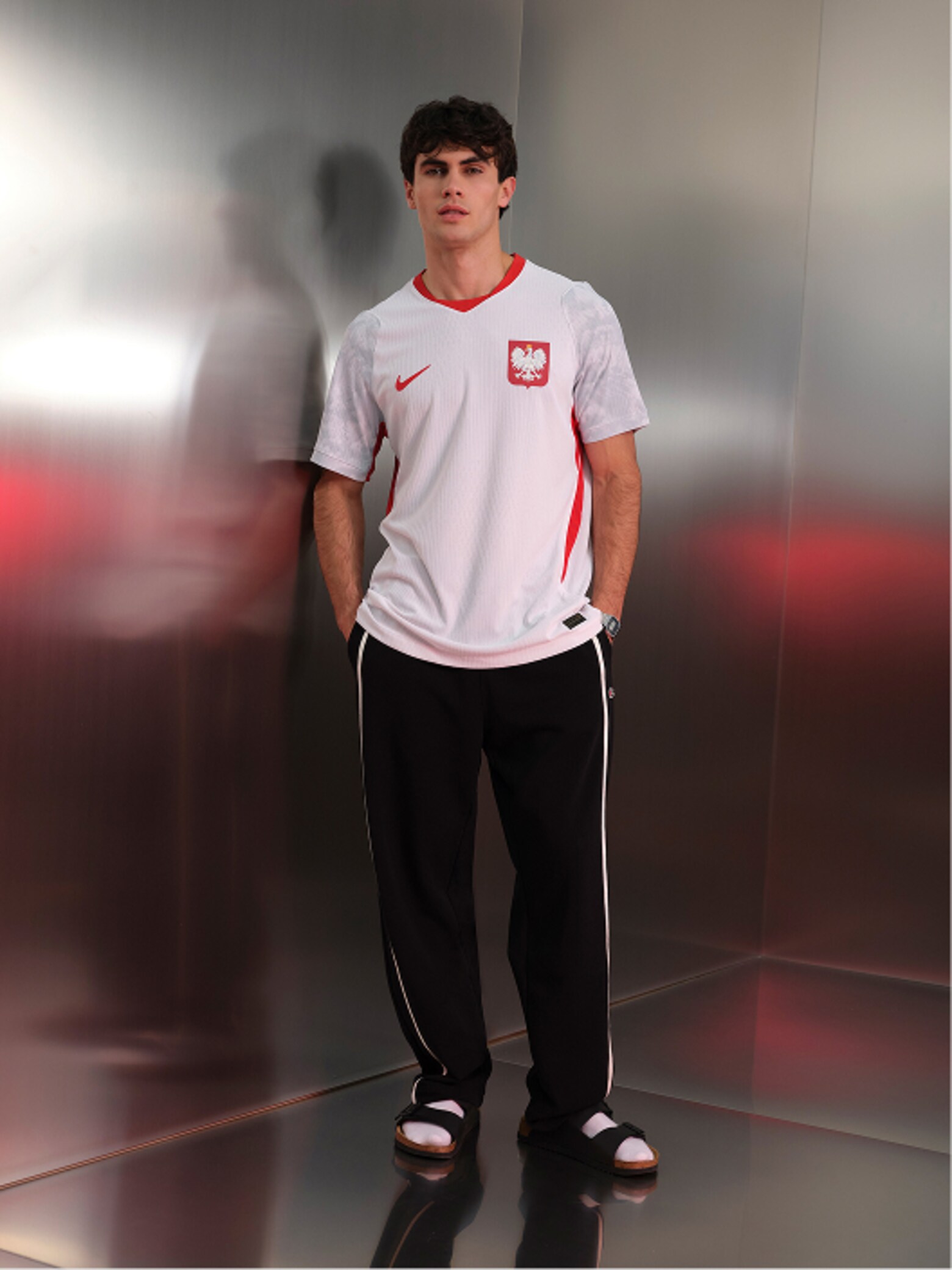 Diego Alvarez - Poland Home Jersey Look