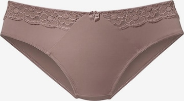 Slip LASCANA en beige : devant