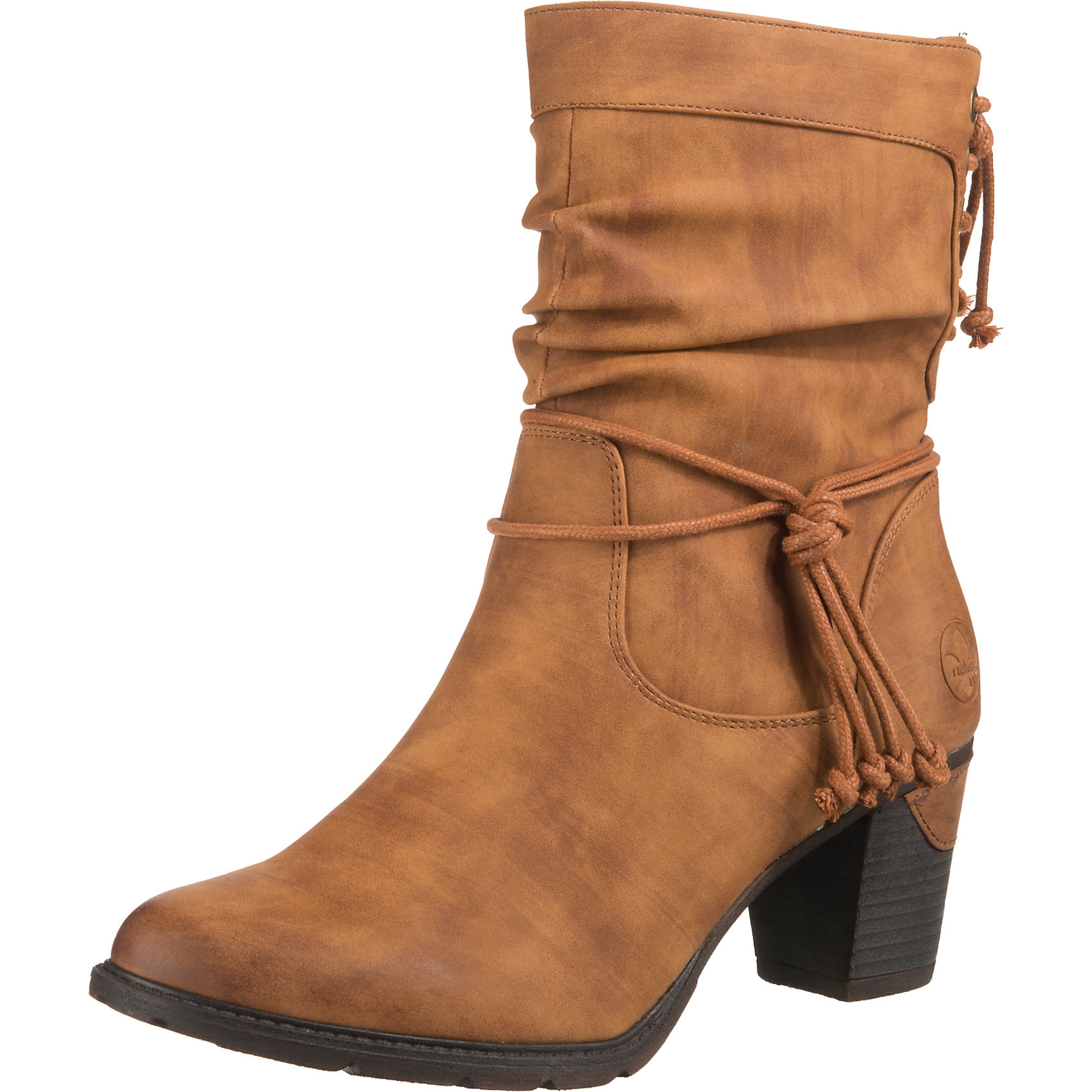 Stivaletto di Rieker in marrone: frontale