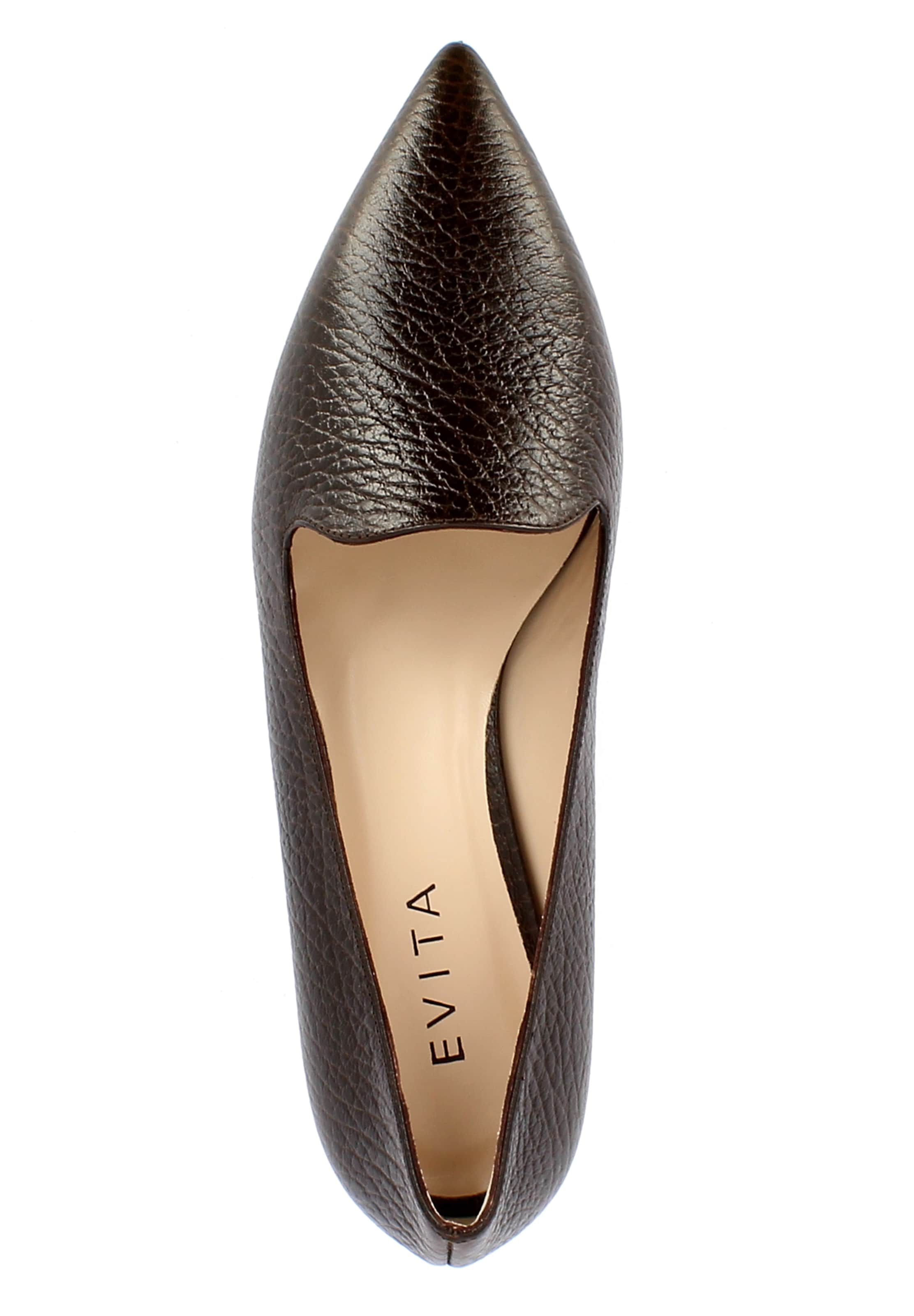 EVITA Slip-ons 'FRANCA' in Brown