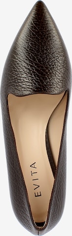 EVITA Classic Flats 'FRANCA' in Brown