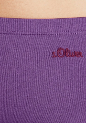 Culotte s.Oliver en violet