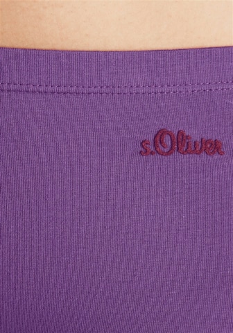 s.Oliver Boyshorts in Purple