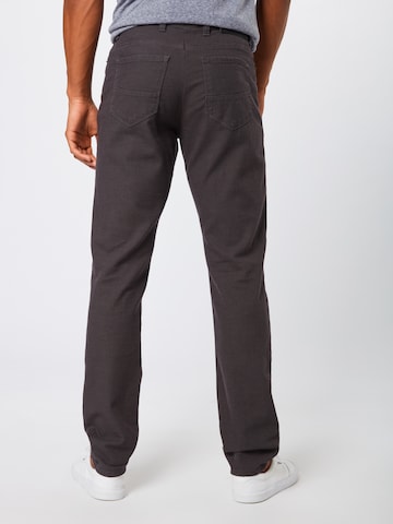 Regular Pantalon 'Cadiz' BRAX en gris : derrière