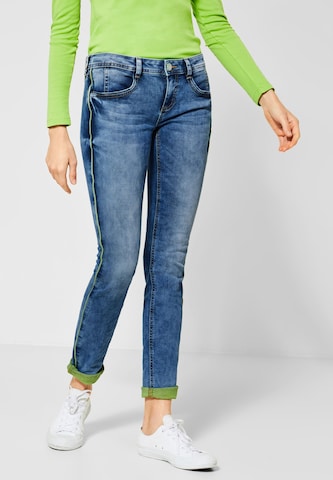 STREET ONE Skinny Jeans 'CRISSI' in Blau: predná strana