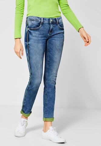STREET ONE Skinny Jeans 'CRISSI' in Blue: front