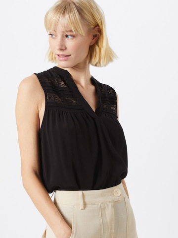 ONLY Blouse 'Alexa' in Zwart: voorkant