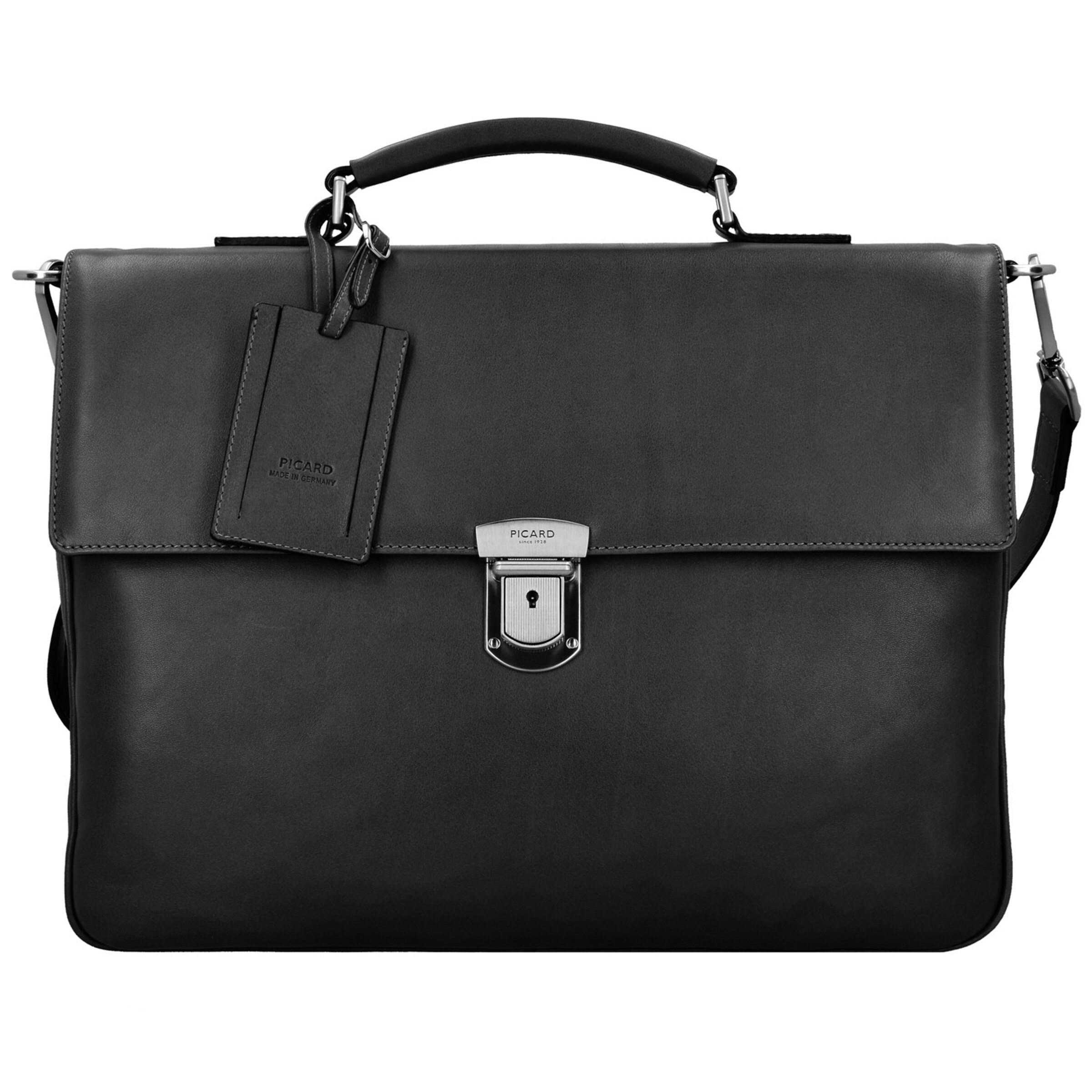 Picard Aktentas 'Authentic' in Zwart: voorkant