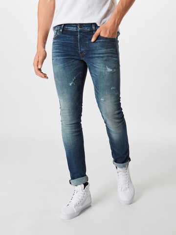 JACK & JONES Slimfit Jeans in Blau: predná strana