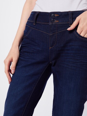 STREET ONE Slimfit Jeans in Blau