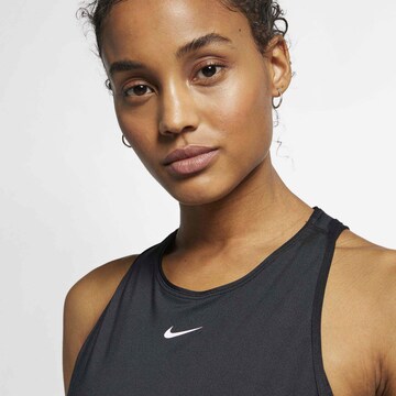 NIKE Sportovní top – černá