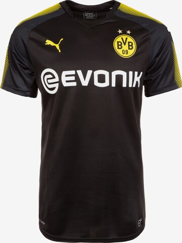 PUMA Funktionsshirt 'Borussia Dortmund Away 2017/2018' in Schwarz: predná strana