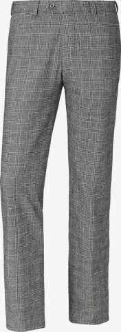 Charles Colby Regular Pleat-Front Pants 'Duke Gilbert' in Grey: front