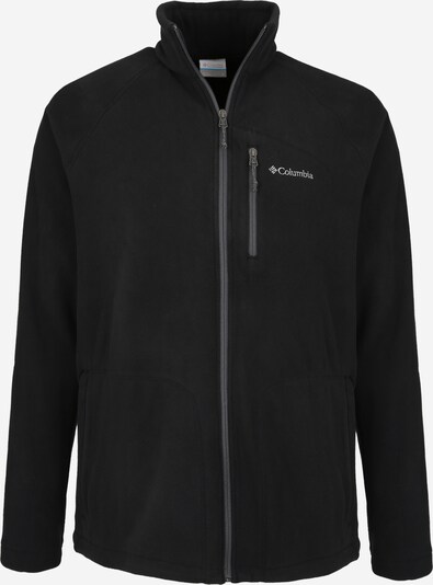 COLUMBIA Athletic Fleece Jacket 'Fast Trek II' in Black / White, Item view