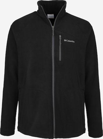 COLUMBIA Fleecejacke 'Fast Trek II' in Schwarz: predná strana