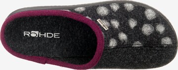 ROHDE Slippers 'Bari' in Black