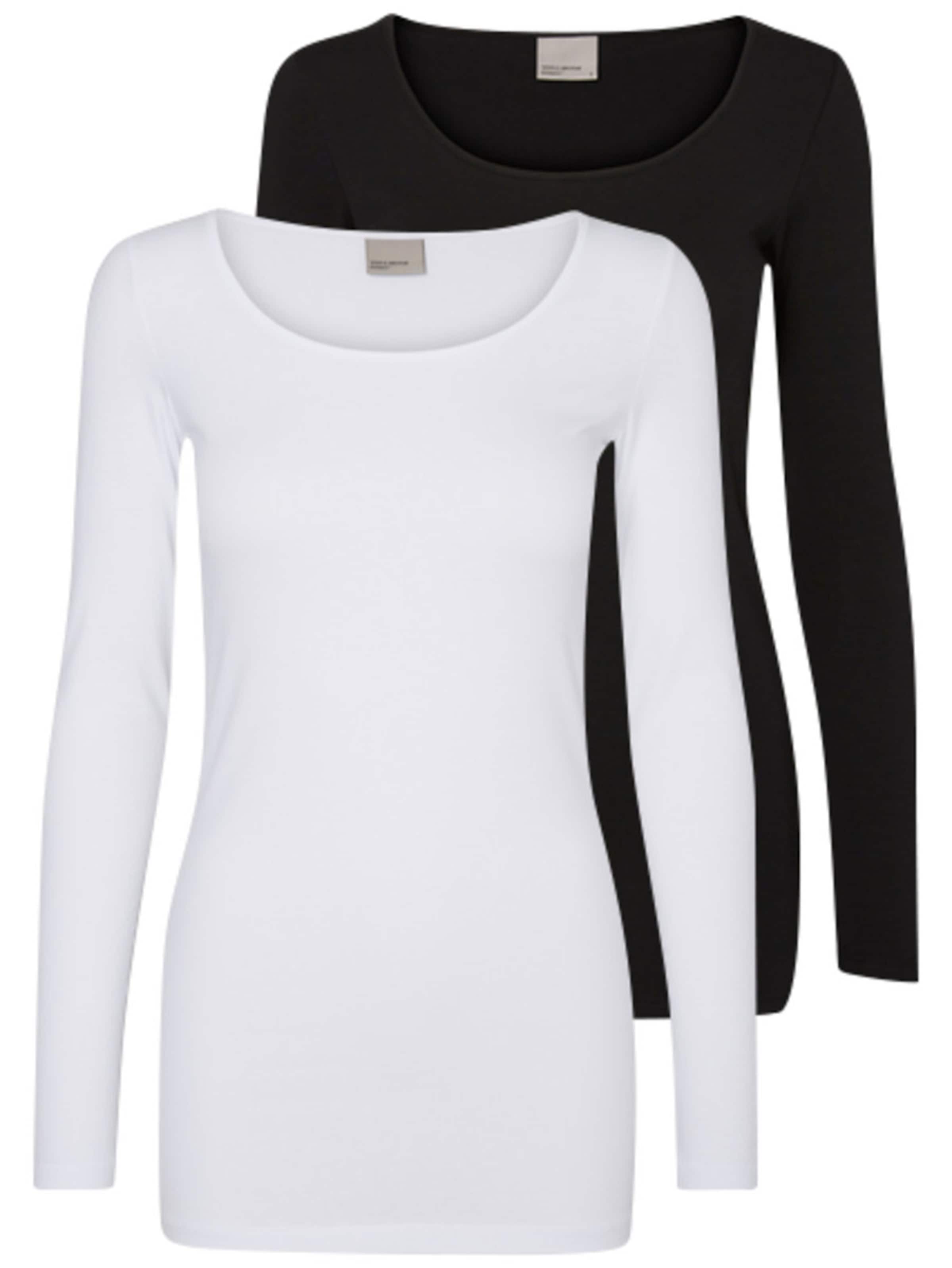 T-shirt 'VMMaxi' VERO MODA en noir : devant