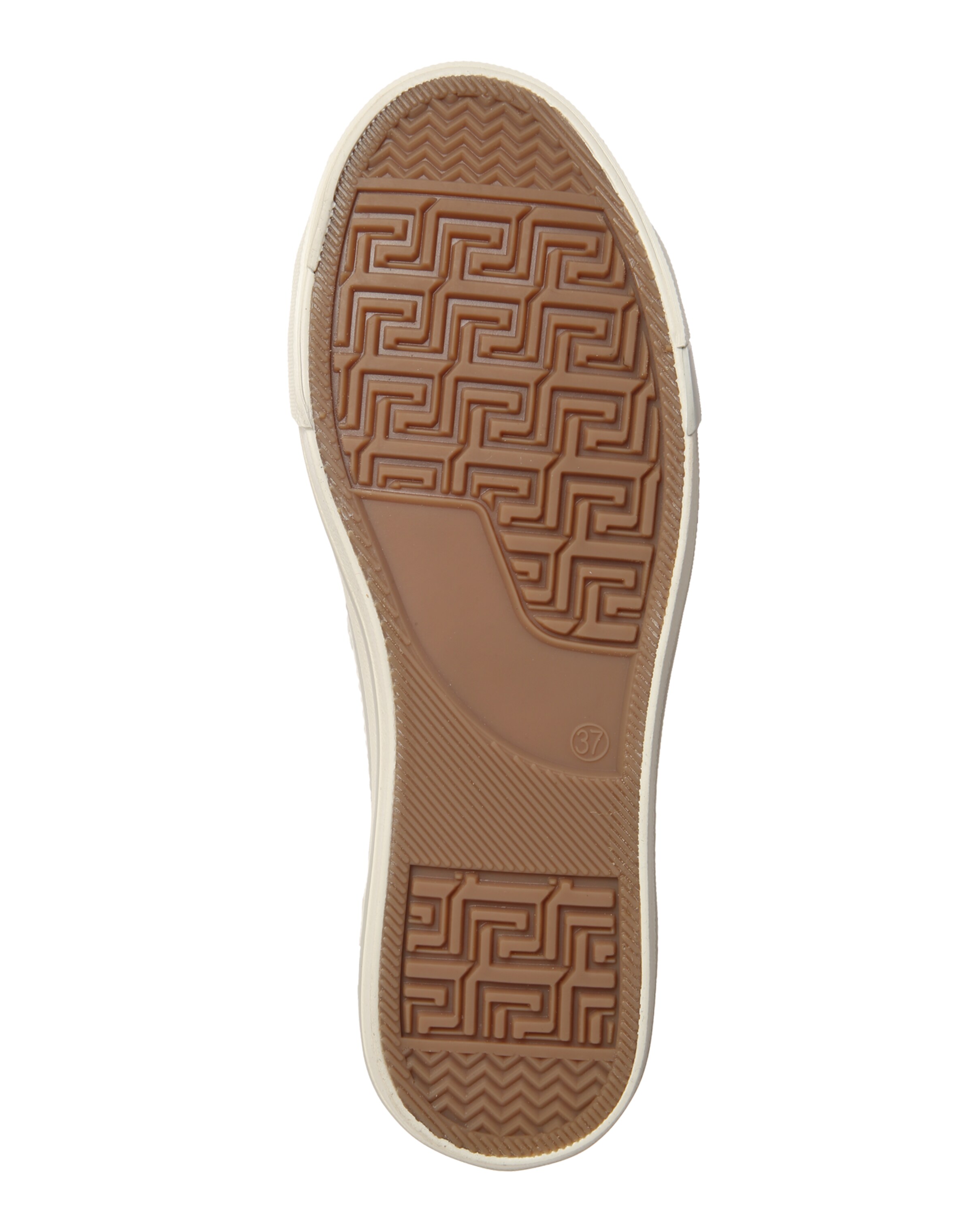 MUSTANG Sneaker in Weiß: unten