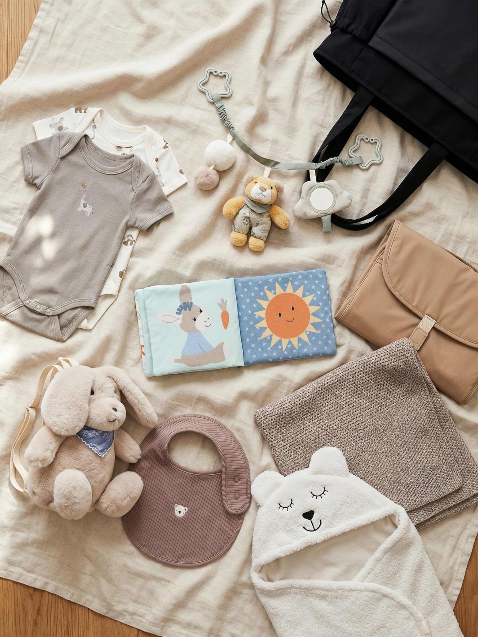 Accesorios para ti y tu bebé Organizada con estilo: lo esencial para una nueva mamá