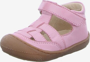 NATURINO Open shoes 'Wad' in Pink: front