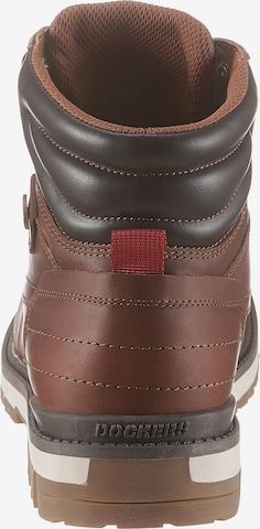 Dockers by Gerli Lace-Up Boots in Brown