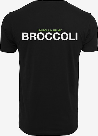 Mister Tee T-Shirt 'Broccoli' in Schwarz