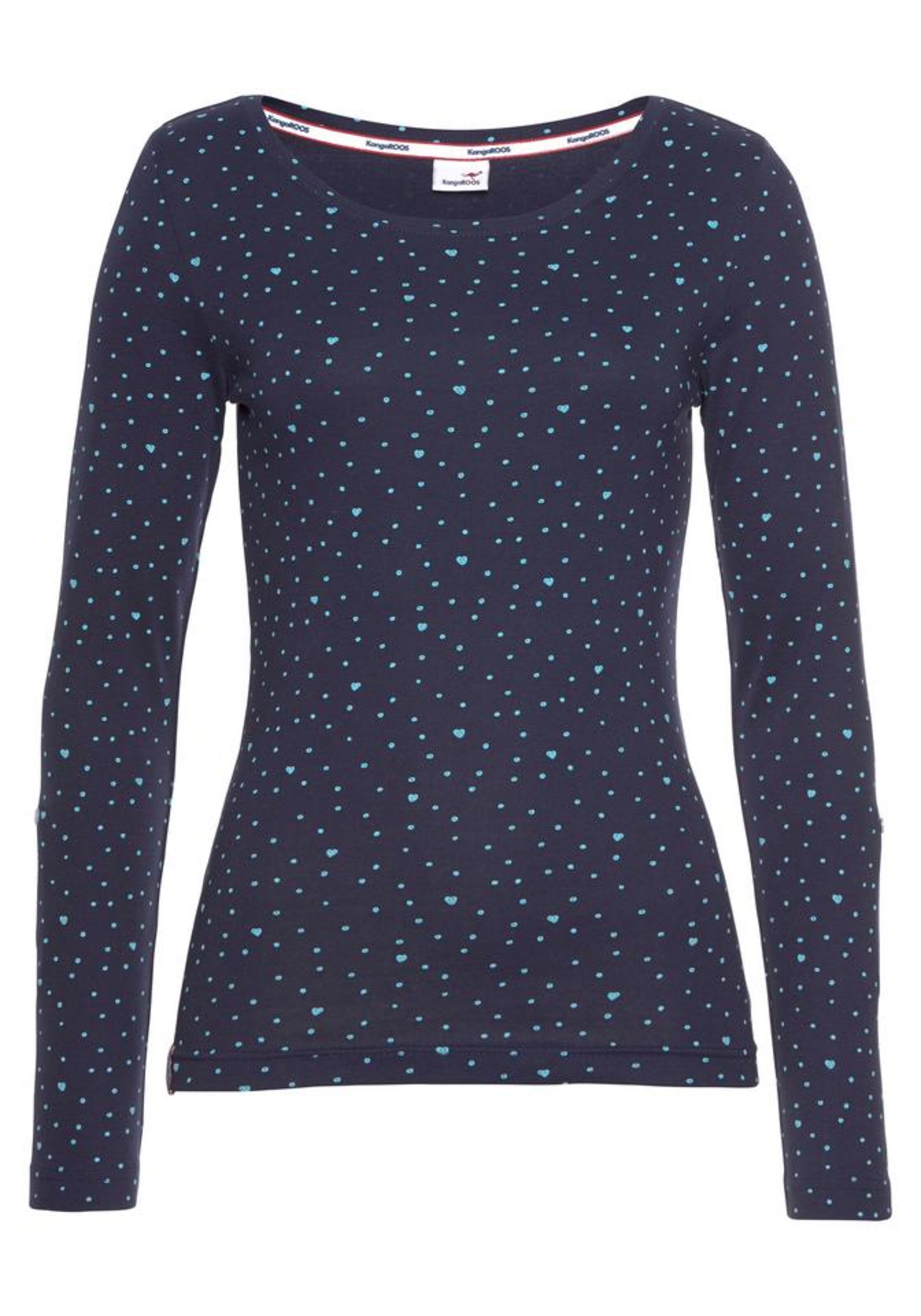 KangaROOS Shirt in Lila: Vorderseite