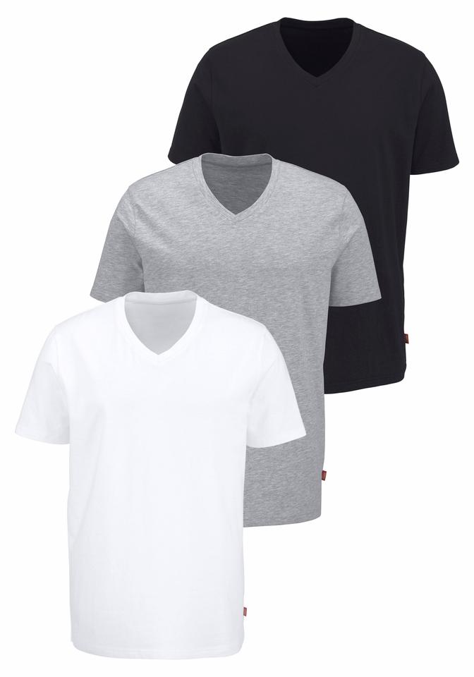 Koszulki & koszule Mężczyźni BRUNO BANANI Koszulka w kolorze Biały, Nakrapiany Szary, Czarnym 