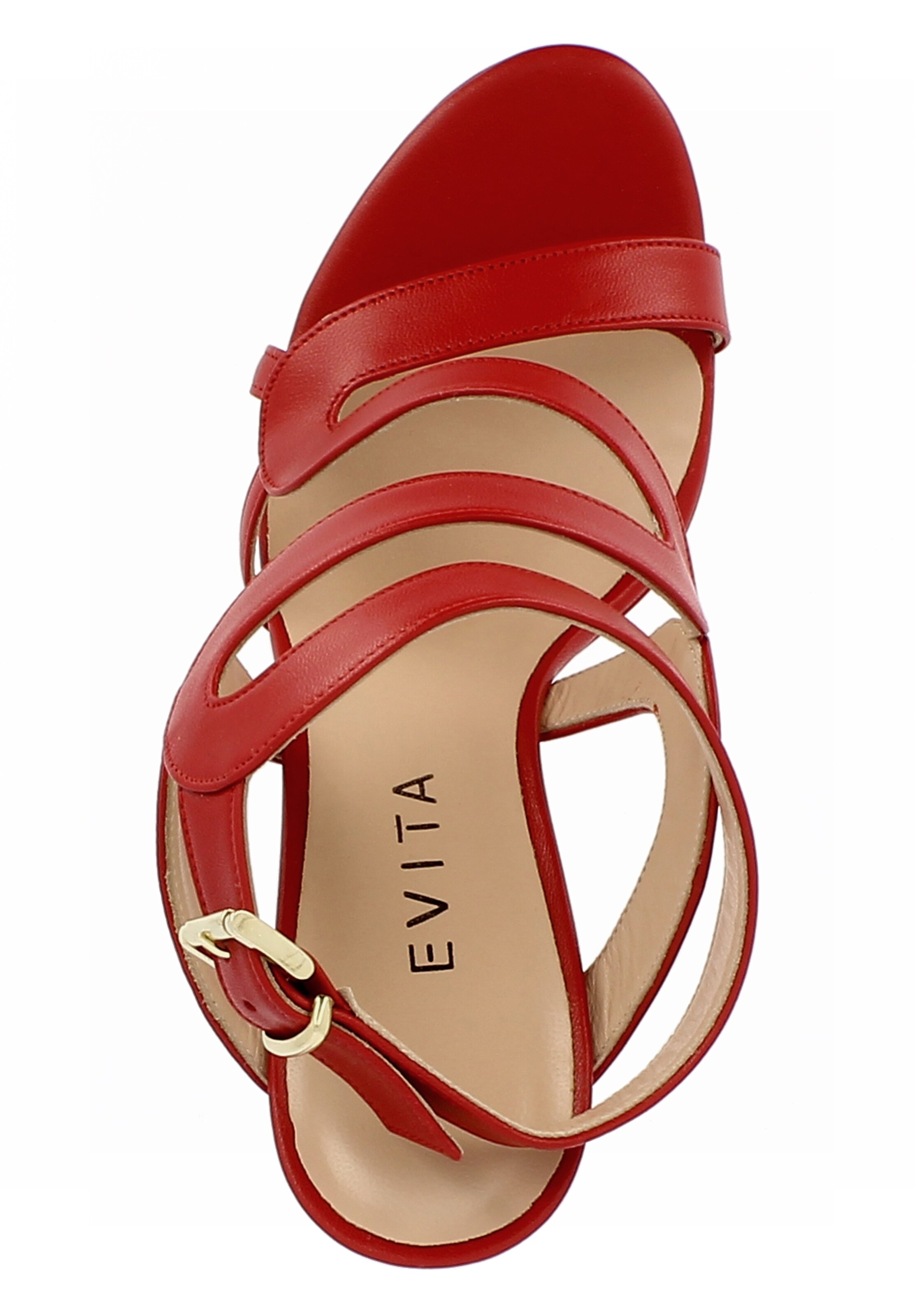 EVITA Sandalette 'Valeria' in Rot