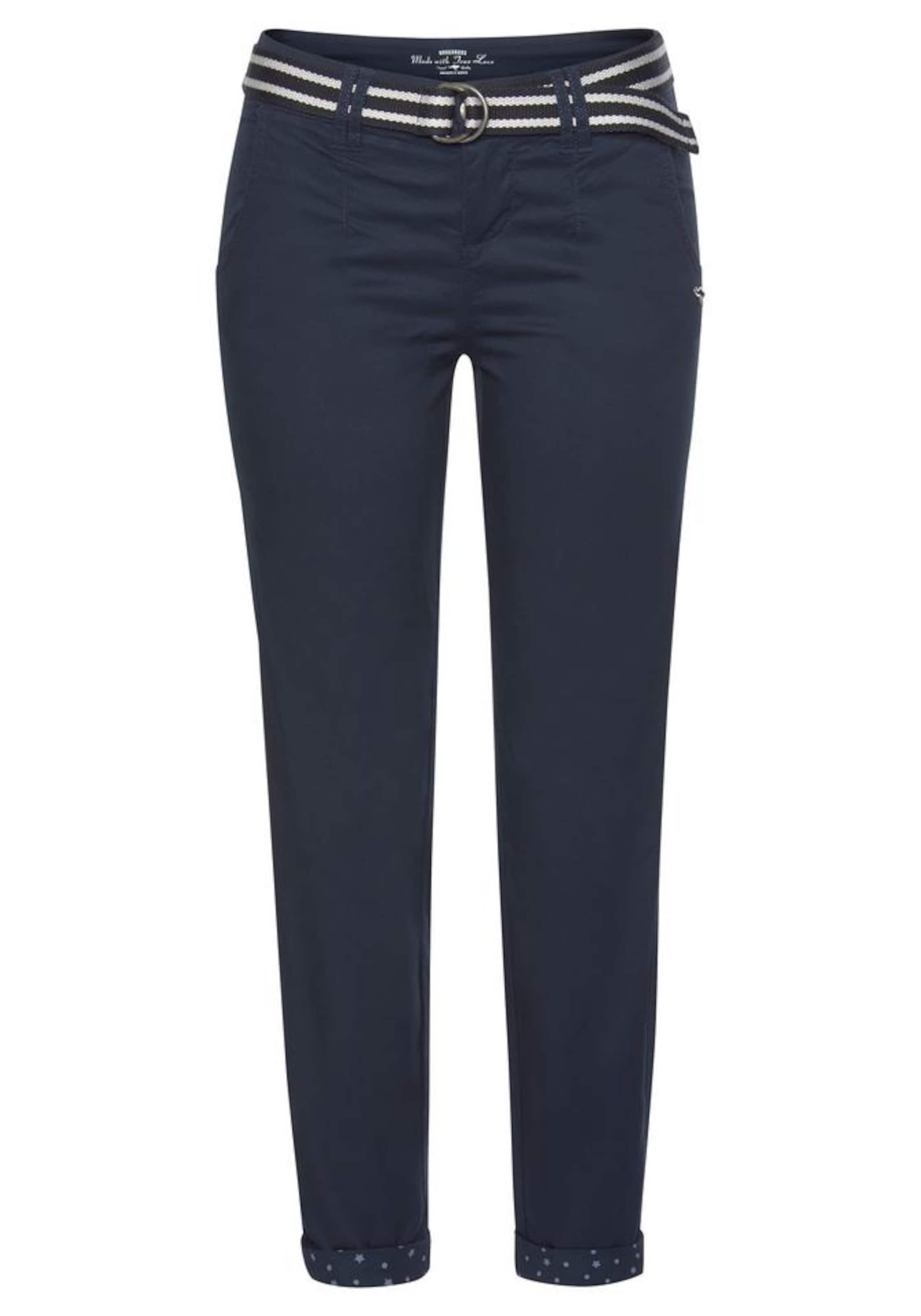 KangaROOS Regular Chino Pants in Blue: front