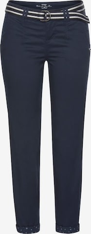 KangaROOS Regular Chino Pants in Blue: front