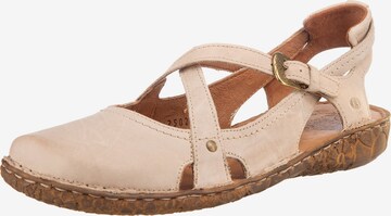 JOSEF SEIBEL Sandals 'Rosalie 13' in Beige: front