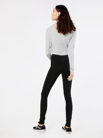 PIECES Skinny Jeggings in Schwarz