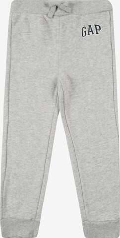 Effilé Pantalon GAP en gris : devant