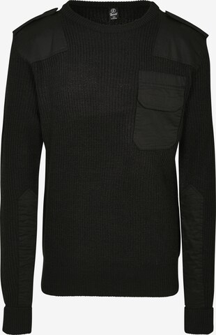 Brandit Pullover in Schwarz: predná strana