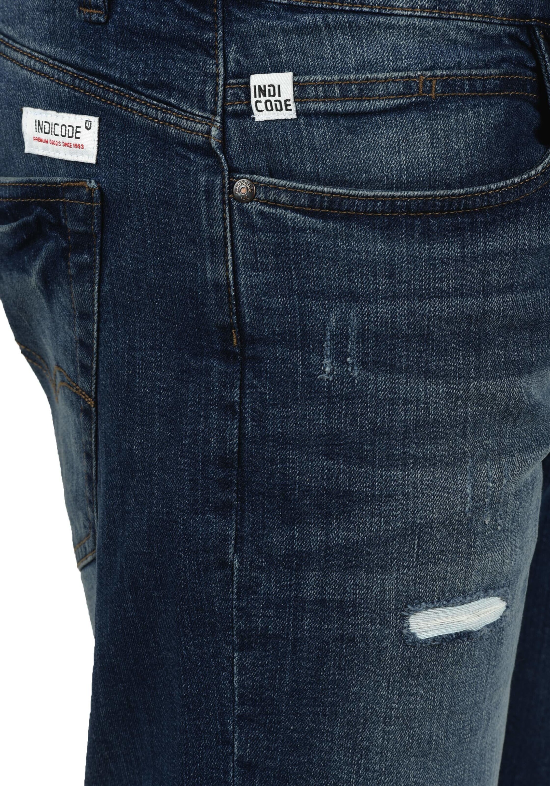 Regular Jean 'Hallow' INDICODE JEANS en bleu