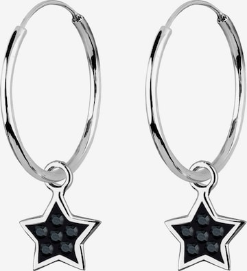 Boucles d'oreilles ELLI en argent : devant