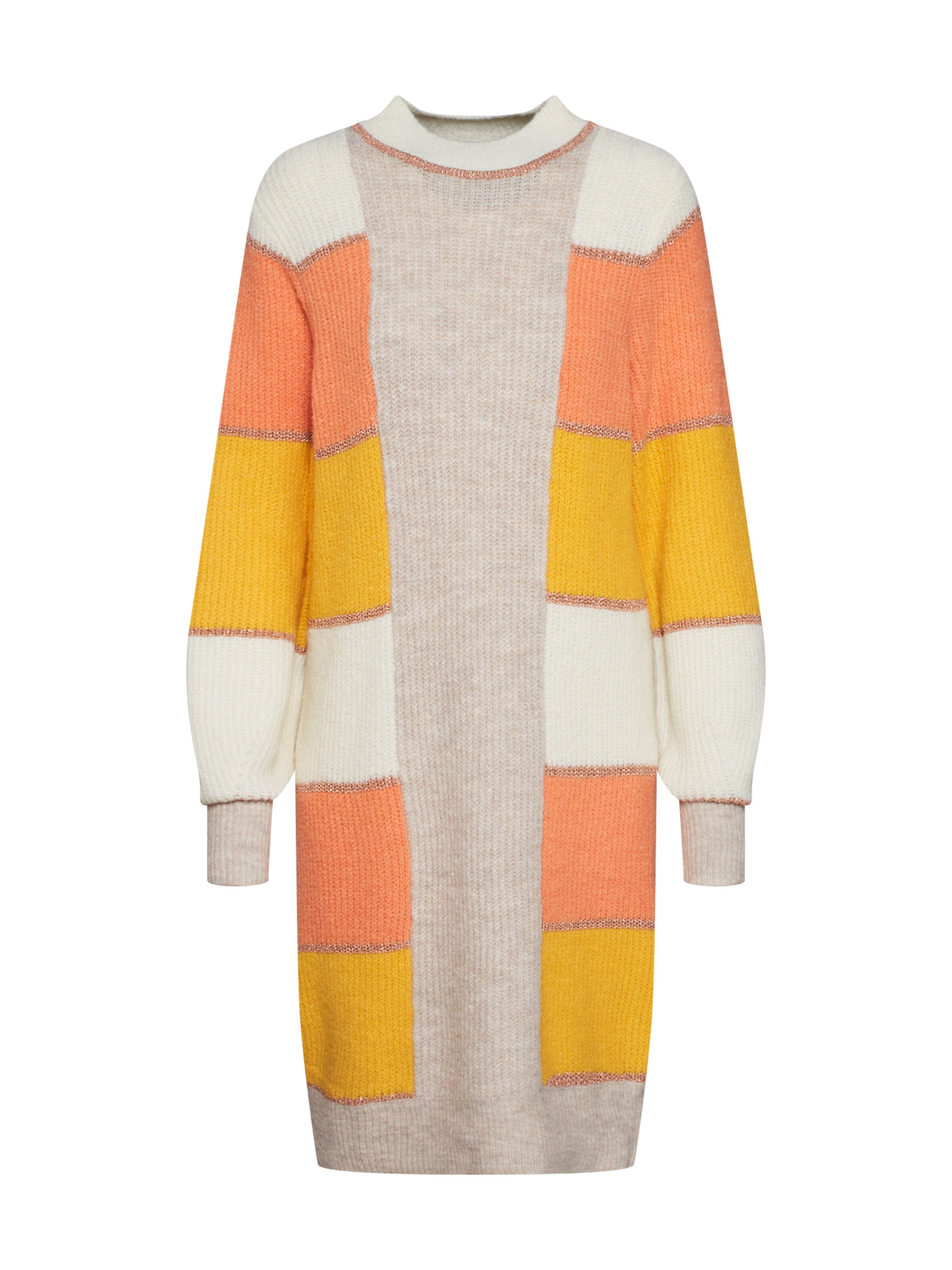 VILA - Gebreide jurk 'LONNI' in de kleur Beige