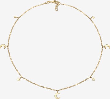 ELLI Necklace 'Halbmond, Sterne' in Gold