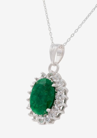 VIVANCE Necklace 'Smaragd Topasen' in Green