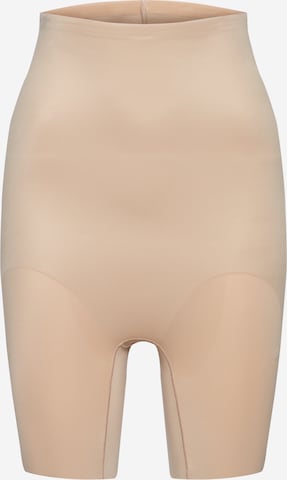 Chantelle Spodnie modelujące w kolorze beżowy: przód