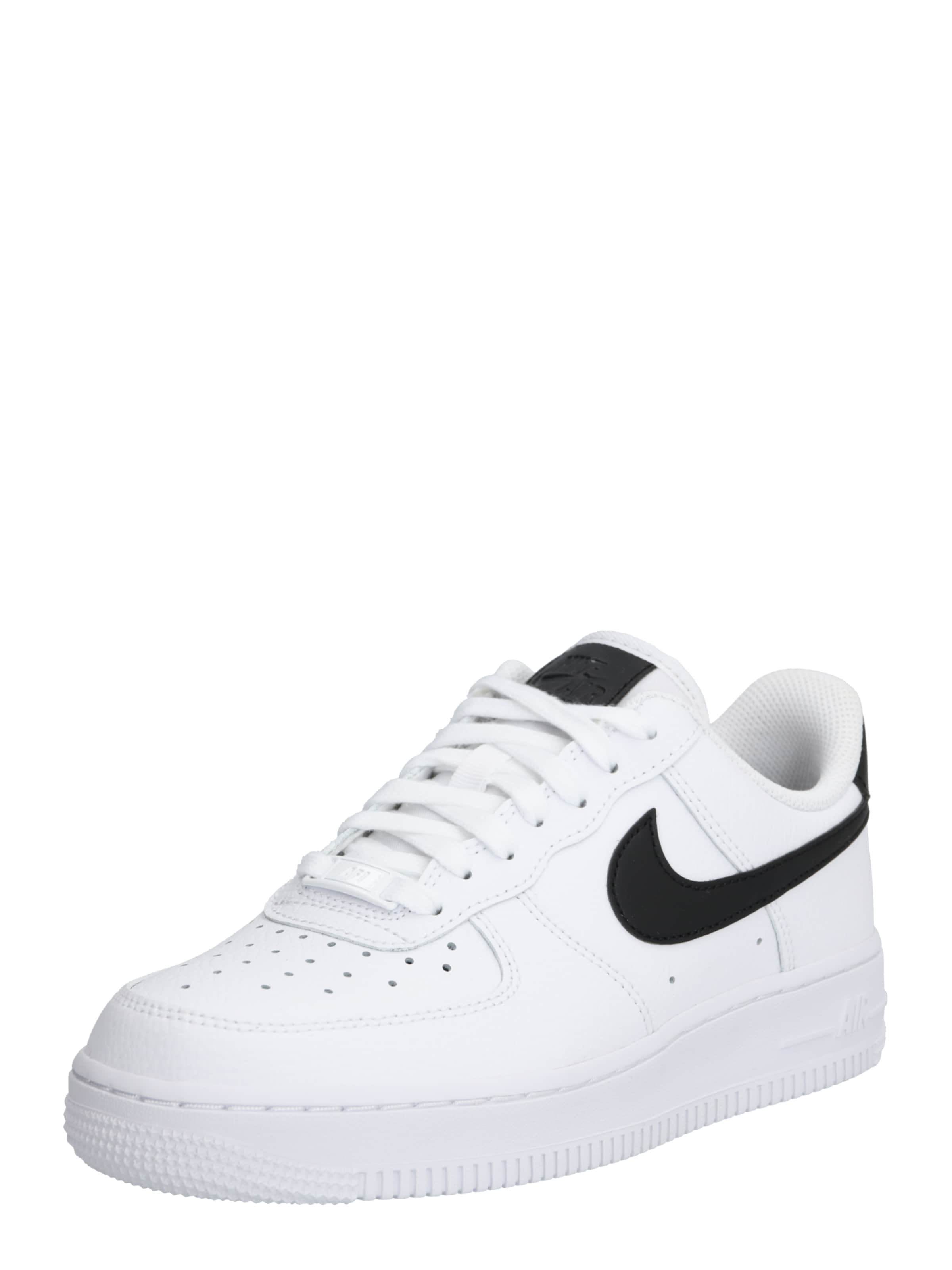 Nike Sportswear Sneaker 'Air Force 1' negru / alb