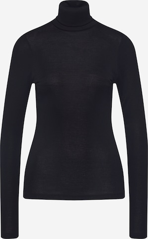 mbym Shirt 'Ina' in Zwart: voorkant
