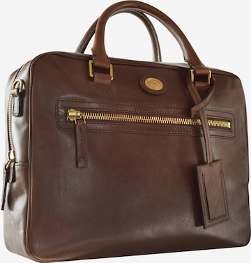 The Bridge Story Uomo Handtasche Leder 37 cm in Braun