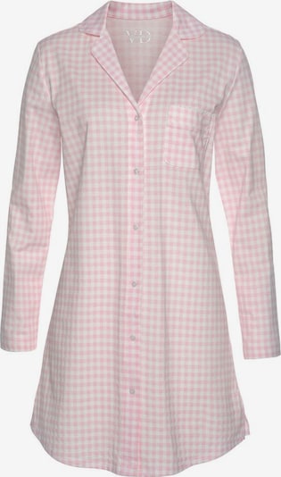 VIVANCE Chemise de nuit 'Dreams' en rose / blanc, Vue avec produit