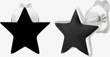 ELLI Earrings 'Sterne' in Black: front