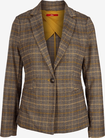 s.Oliver Blazer in Yellow: front