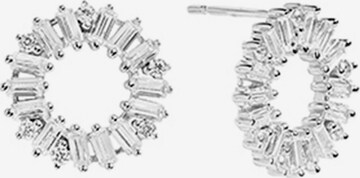 Sif Jakobs Earrings 'Antella Circolo SJ-E0324-CZ' in Silver: front