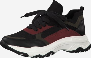 MARCO TOZZI Sneakers laag in Zwart: voorkant