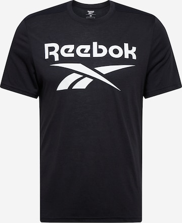 Reebok Sport Shirt in Schwarz: predná strana